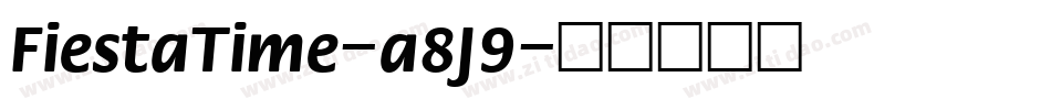 FiestaTime-a8J9字体转换