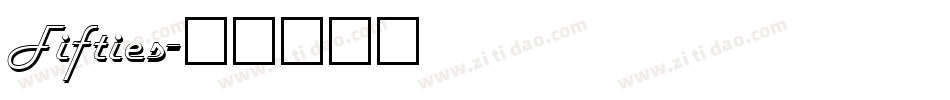 Fifties字体转换
