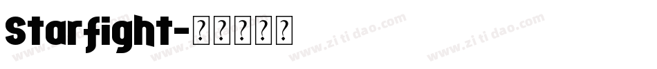 Starfight字体转换