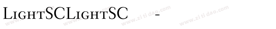 LightSCLightSC手机版字体转换