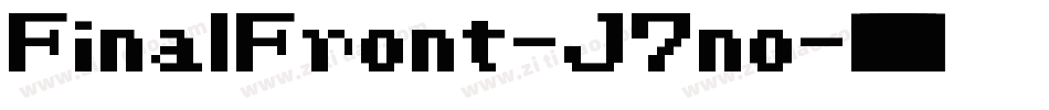 FinalFront-J7no字体转换