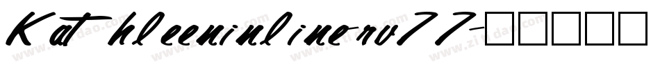 Kathleeninline-rv77字体转换