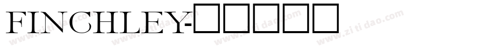 FINCHLEY字体转换