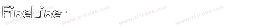 FineLine字体转换