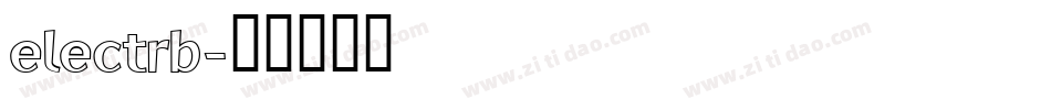electrb字体转换