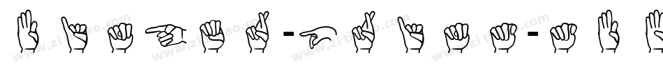 Finger-Print-TFB字体转换