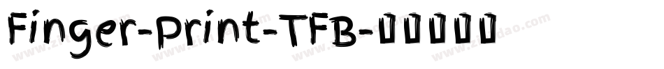 Finger-Print-TFB字体转换