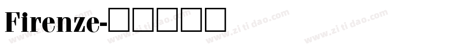 Firenze字体转换