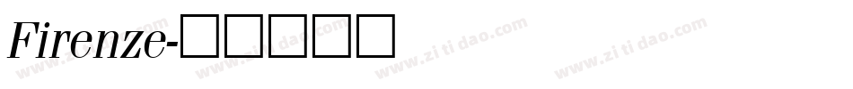Firenze字体转换