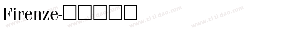 Firenze字体转换