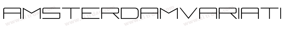 amsterdamvariation_3字体字体转换
