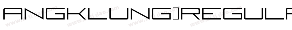 ANGKLUNG_Regular字体转换