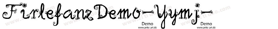 FirlefanzDemo-Yymj字体转换