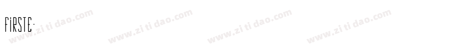 Firste字体转换