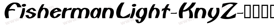 FishermanLight-KnyZ字体转换