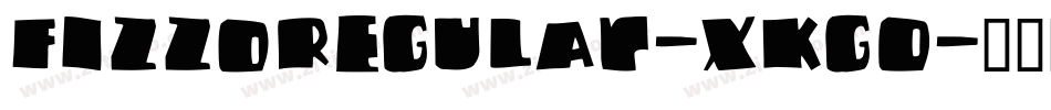 FizzoRegular-xKg0字体转换