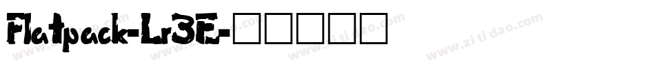 Flatpack-Lr3E字体转换