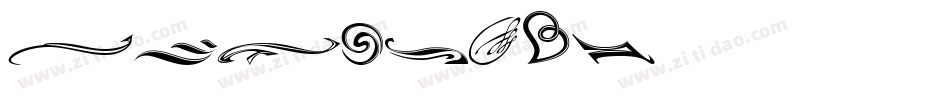 Fleurons(1)字体转换