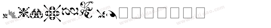 Fleurons(1)字体转换
