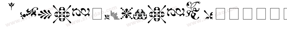 Micro-Fleurons字体转换