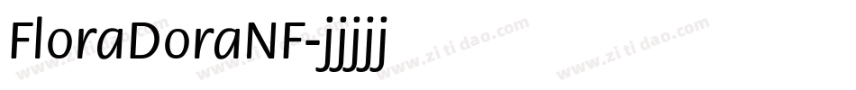 FloraDoraNF字体转换
