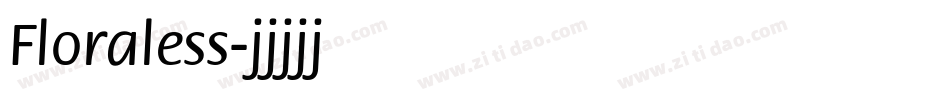 Floraless字体转换