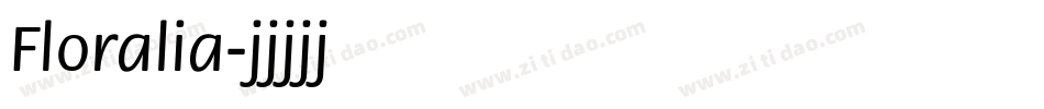 Floralia字体转换
