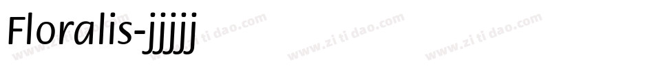 Floralis字体转换