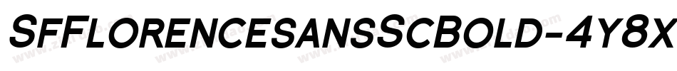 SfFlorencesansScBold-4y8x字体转换 SfFlorencesansScBold-4y8x字体转换