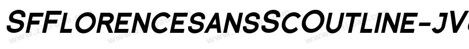 SfFlorencesansScOutline-jV8R字体转换 SfFlorencesansScOutline-jV8R字体转换