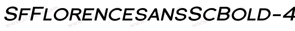 SfFlorencesansScBold-4y8x字体转换 SfFlorencesansScBold-4y8x字体转换