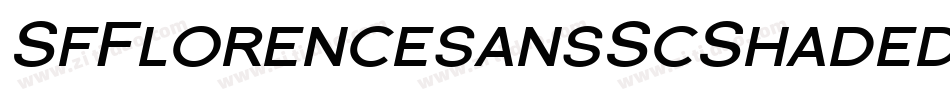 SfFlorencesansScShaded-9o2y字体转换