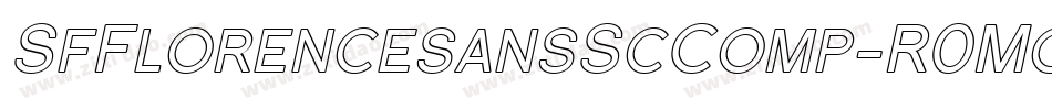 SfFlorencesansScComp-R0Mo字体转换 SfFlorencesansScComp-R0Mo字体转换