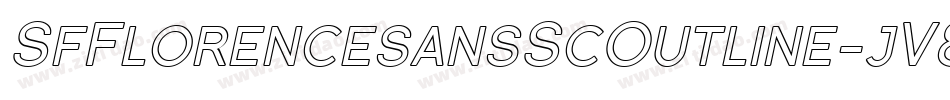 SfFlorencesansScOutline-jV8R字体转换 SfFlorencesansScOutline-jV8R字体转换