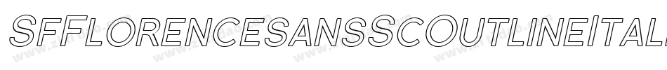 SfFlorencesansScOutlineItalic-ox2a字体转换 SfFlorencesansScOutlineItalic-ox2a字体转换