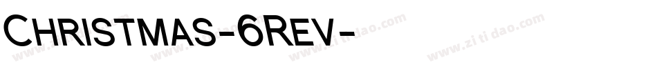 Christmas-6Rev字体转换