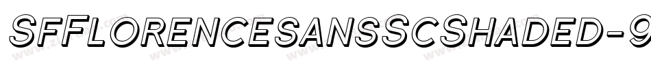 SfFlorencesansScShaded-9o2y字体转换