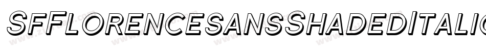 SfFlorencesansShadedItalic-ldr5字体转换 SfFlorencesansShadedItalic-ldr5字体转换