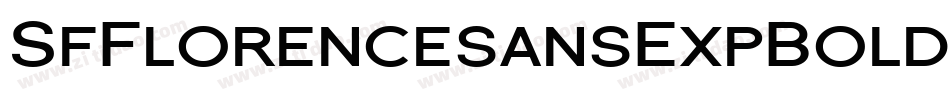SfFlorencesansExpBoldItalic-GKWq字体转换