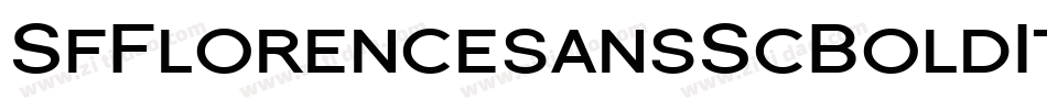 SfFlorencesansScBoldItalic-ayeR字体转换 SfFlorencesansScBoldItalic-ayeR字体转换