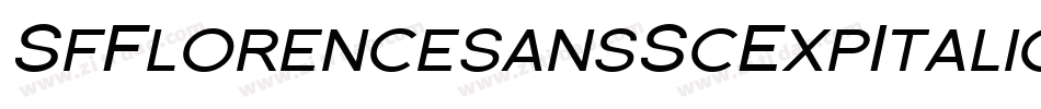 SfFlorencesansScExpItalic-VqAz字体转换 SfFlorencesansScExpItalic-VqAz字体转换