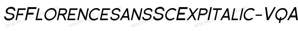 SfFlorencesansScExpItalic-VqAz字体转换 SfFlorencesansScExpItalic-VqAz字体转换