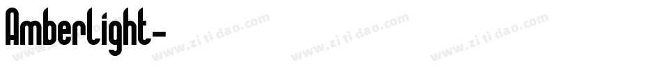 Amberlight字体转换
