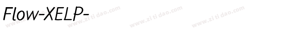 Flow-XELP字体转换