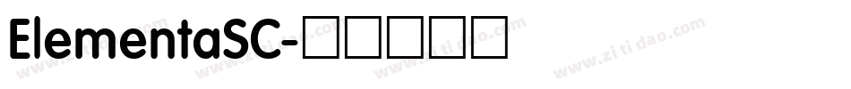 ElementaSC字体转换