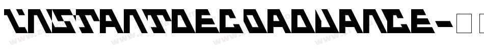 InstantDecoAdvance字体转换