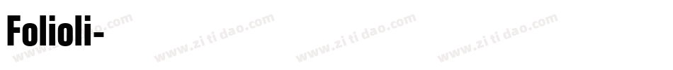 Folioli字体转换