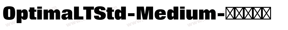 OptimaLTStd-Medium字体转换