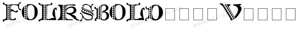 FolksBold-760V字体转换