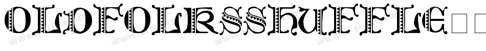 OldFolksShuffle字体转换